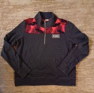 VS PINK QUARTER ZIP